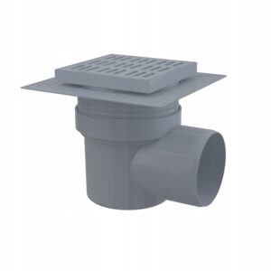 Kratka ściekowa ALCADRAIN APV10|150×150 mm|Syfon mokry|Dwa poziomy izolacji
