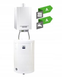 De Dietrich Pakiet:Kocioł gazowy kondensacyjny MCR3 Evo 24T+zasobnik c.w.u.