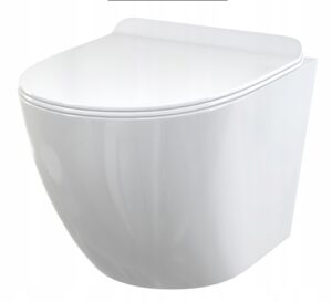 Muszla WC wisząca ALCADRAIN WC SOLID z deską SLIM SOFTCLOSE