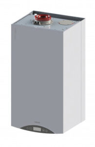 Zestaw grzewczy TERMET: Kocioł kondensacyjny ECOCONDENS GOLD PLUS 20 kW + Zasobnik SWK 140 + Regulator ST-292 V3 + Czujnik temperatury zewnętrznej